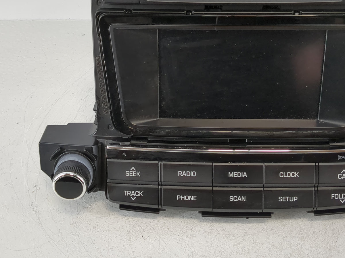 2017 Kia Soul Radio AM FM Cd Player Receiver Replacement P/N:96180-D31004X Fits Fits 2016 OEM Used Auto Parts - Oemusedautop