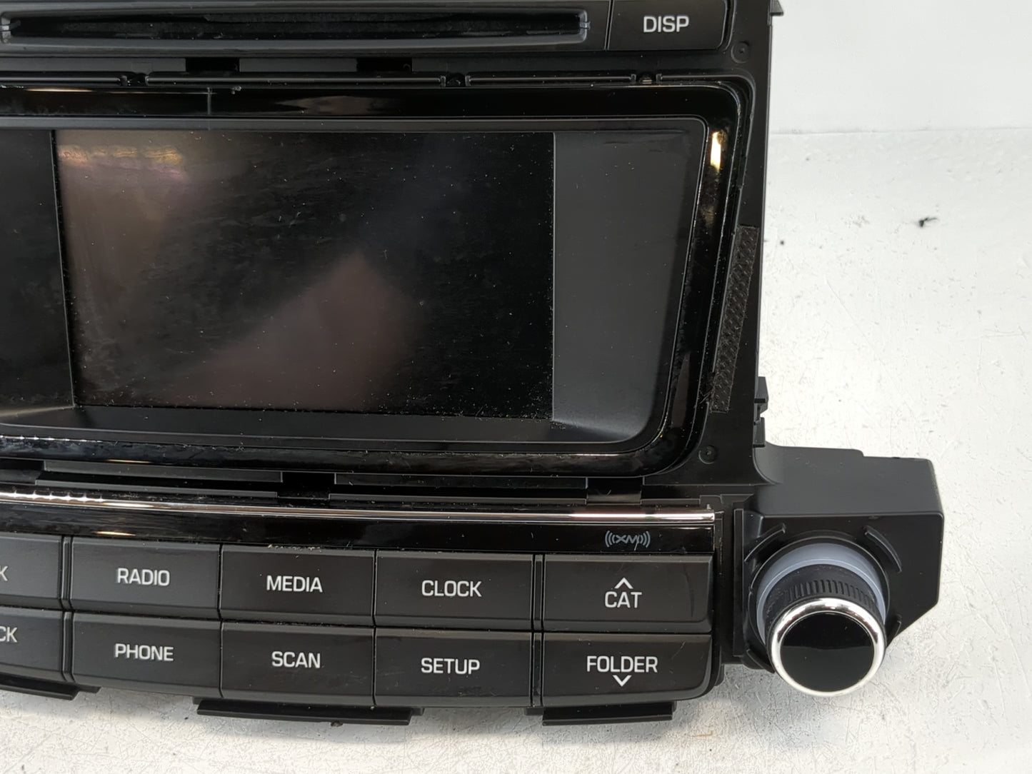2017 Kia Soul Radio AM FM Cd Player Receiver Replacement P/N:96180-D31004X Fits OEM Used Auto Parts - Oemusedautoparts1.com