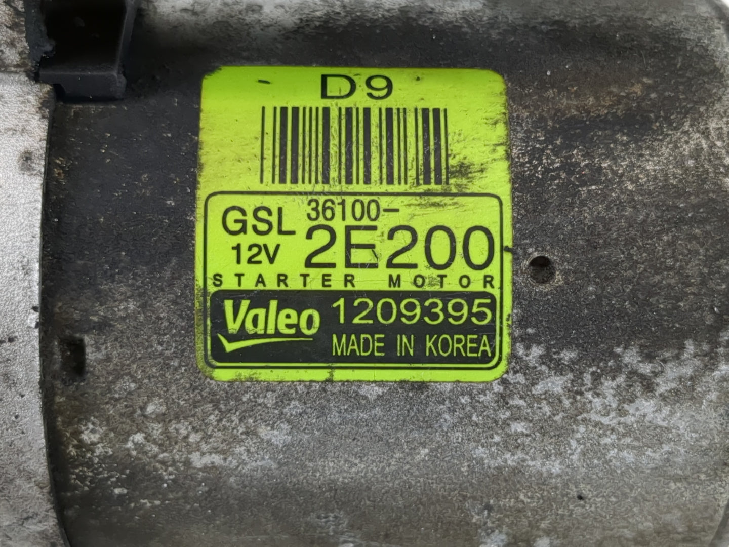 2016-2021 Kia Soul Car Starter Motor Solenoid OEM P/N:36100-2E200 Fits Fits 2013 2014 2016 2017 2018 2019 2020 2021 2022 OEM
