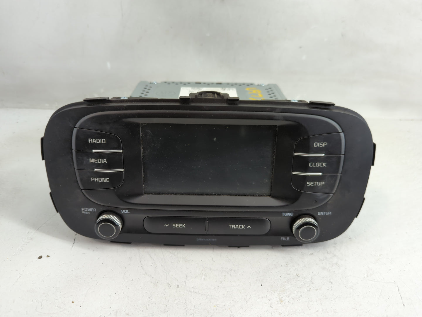 2017-2019 Kia Soul Radio AM FM Cd Player Receiver Replacement P/N:96180-B2360CA Fits Fits 2017 2018 2019 OEM Used Auto Parts