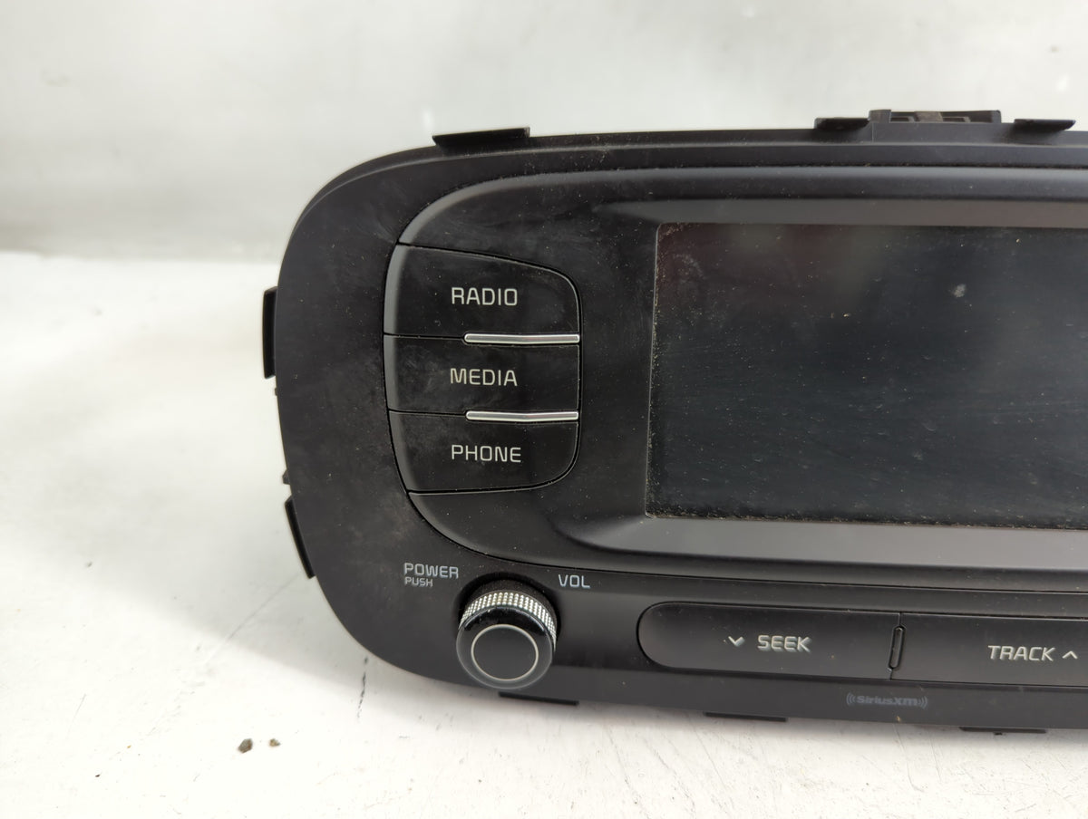 2017-2019 Kia Soul Radio AM FM Cd Player Receiver Replacement P/N:96180-B2360CA Fits Fits 2017 2018 2019 OEM Used Auto Parts