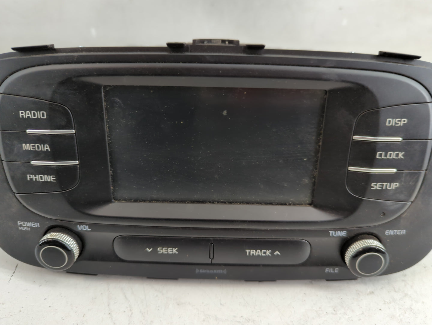 2017-2019 Kia Soul Radio AM FM Cd Player Receiver Replacement P/N:96180-B2360CA Fits Fits 2017 2018 2019 OEM Used Auto Parts