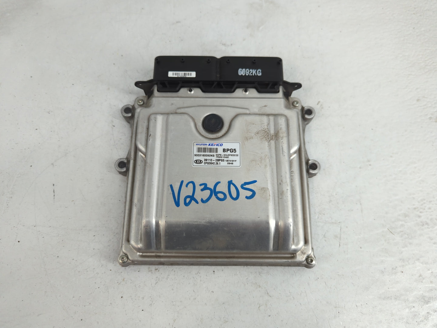 2017-2019 Kia Soul PCM Engine Control Computer ECU ECM PCU OEM P/N:391102BPG5 Fits Fits 2017 2018 2019 OEM Used Auto Parts -