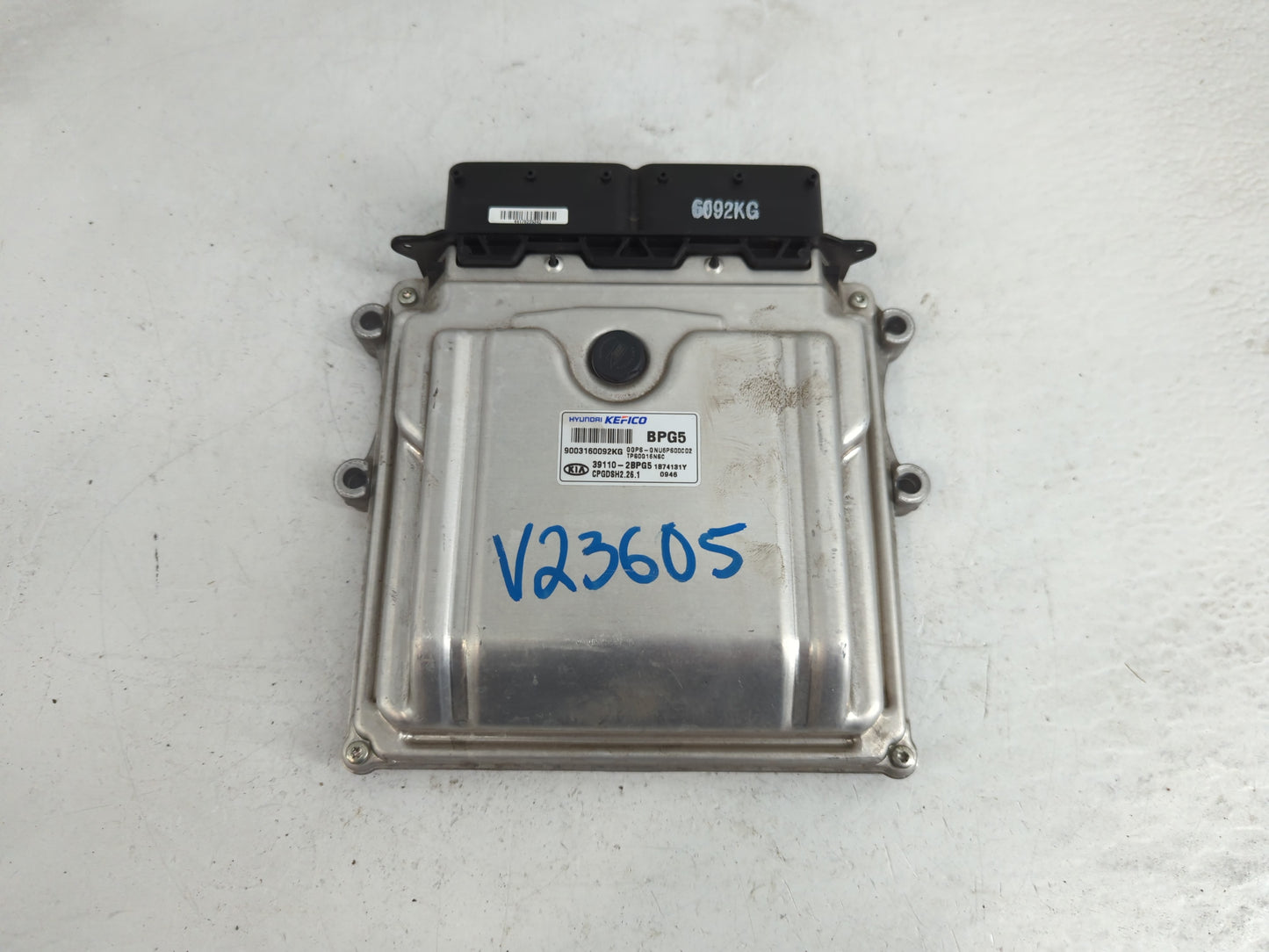 2017-2019 Kia Soul PCM Engine Control Computer ECU ECM PCU OEM P/N:391102BPG5 Fits Fits 2017 2018 2019 OEM Used Auto Parts -