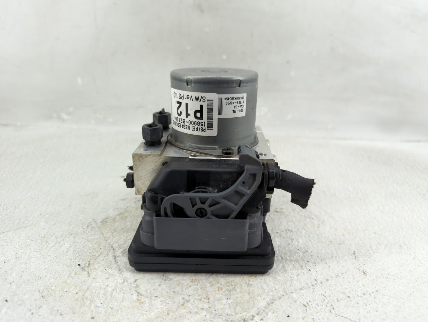 2017-2019 Kia Soul ABS Pump Control Module Replacement P/N:61589-45200 58900-B2120 Fits Fits 2017 2018 2019 OEM Used Auto Pa