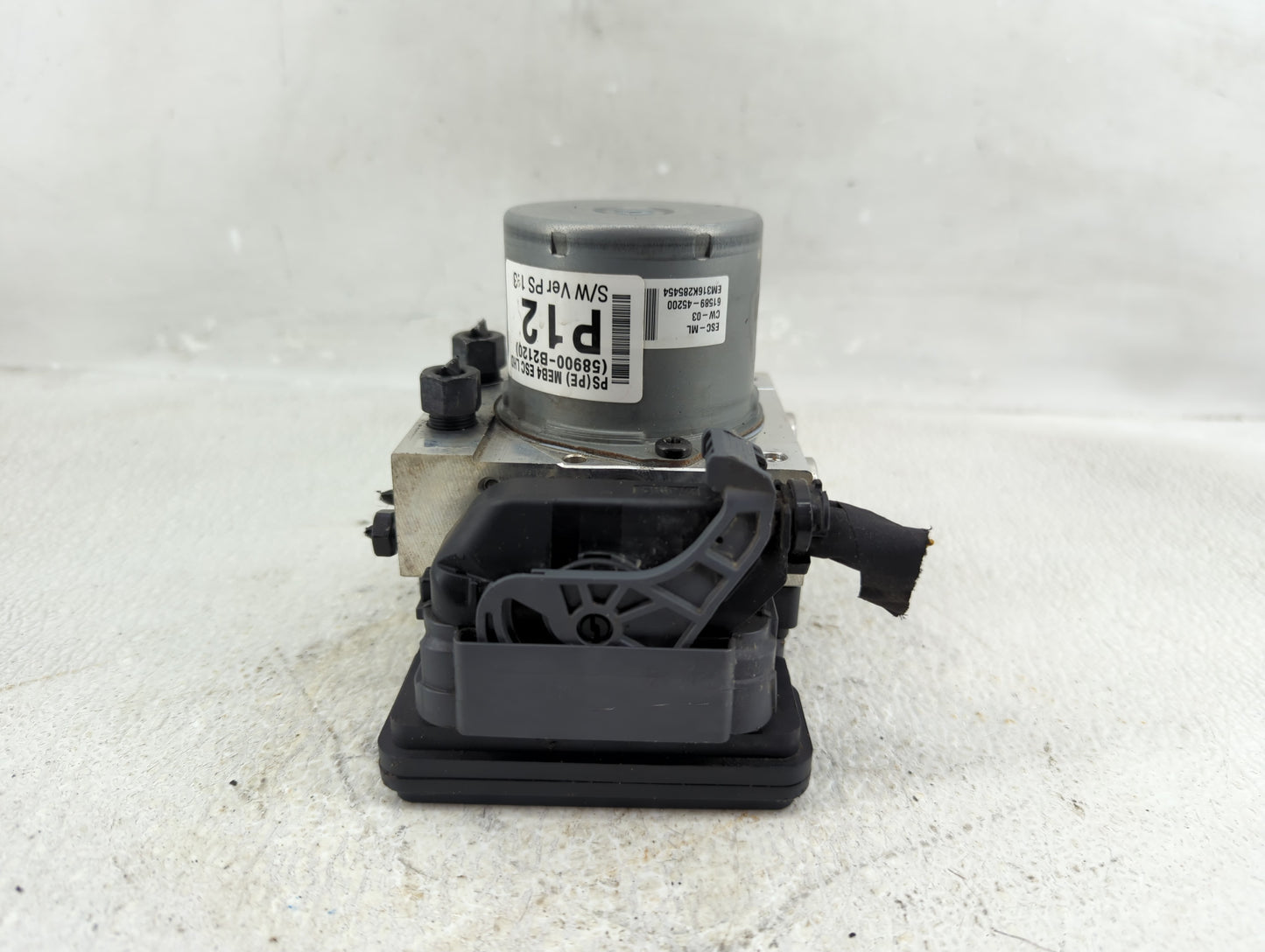 2017-2019 Kia Soul ABS Pump Control Module Replacement P/N:61589-45200 58900-B2120 Fits Fits 2017 2018 2019 OEM Used Auto Pa