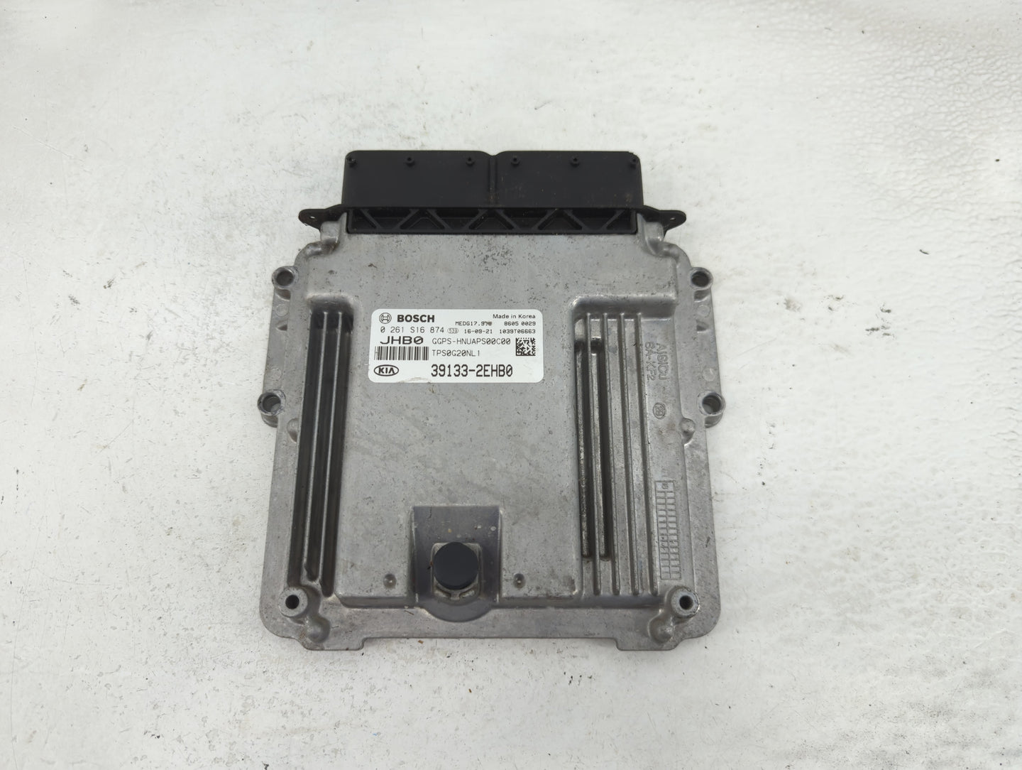 2017-2018 Kia Soul PCM Engine Control Computer ECU ECM PCU OEM P/N:39133-2EHB0 Fits Fits 2017 2018 OEM Used Auto Parts - Oem