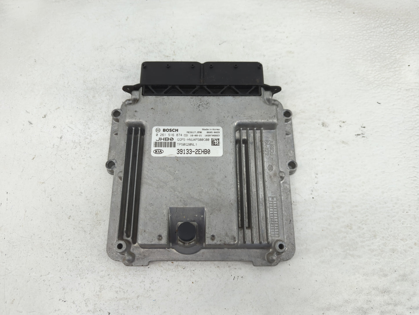2017-2018 Kia Soul PCM Engine Control Computer ECU ECM PCU OEM P/N:39133-2EHB0 Fits Fits 2017 2018 OEM Used Auto Parts - Oem