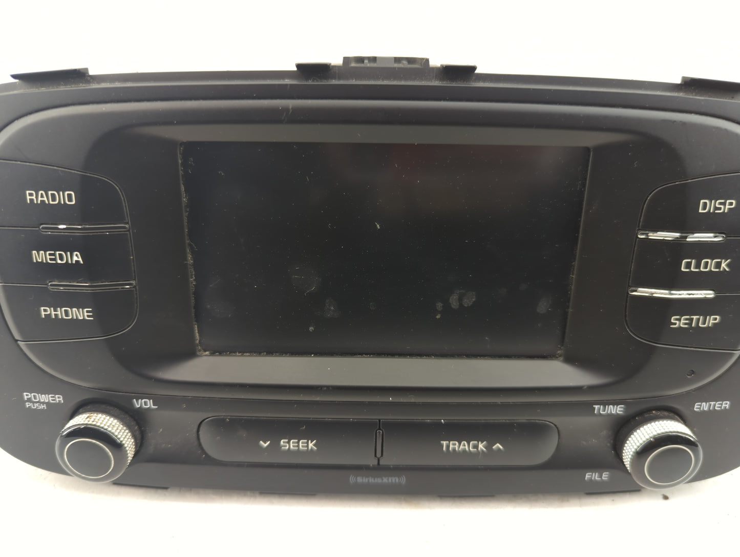 2017-2019 Kia Soul Radio AM FM Cd Player Receiver Replacement P/N:96180-B2360CA Fits Fits 2017 2018 2019 OEM Used Auto Parts