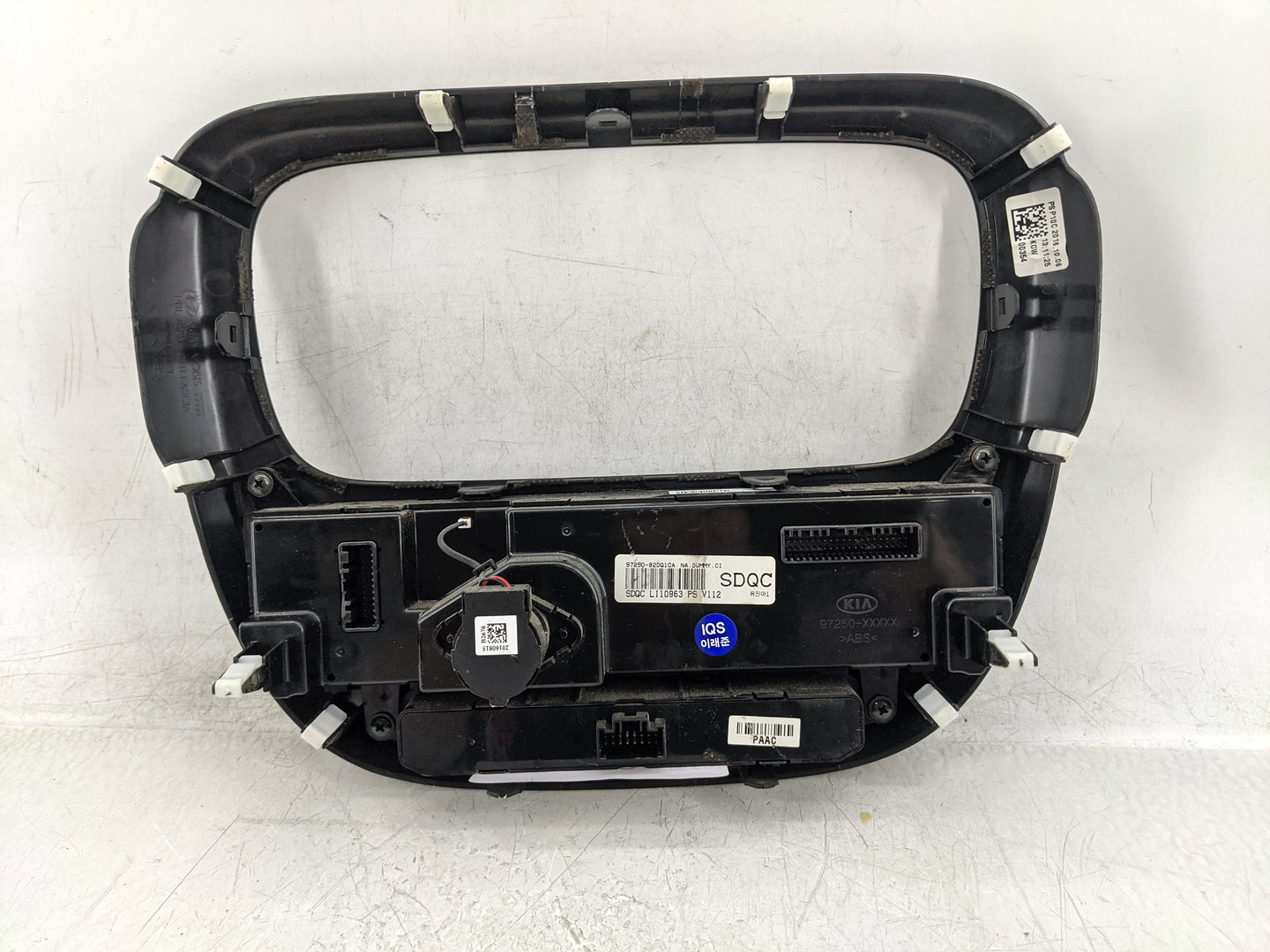 2017-2019 Kia Soul Climate Control Module Temperature AC/Heater Replacement P/N:97250-B2DQ1CA 97250-XXXX Fits Fits 2017 2018