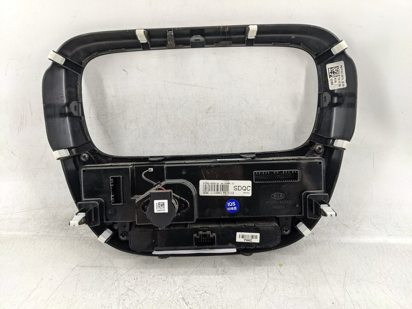 2017-2019 Kia Soul Climate Control Module Temperature AC/Heater Replacement P/N:97250-B2DQ1CA 97250-XXXX Fits Fits 2017 2018