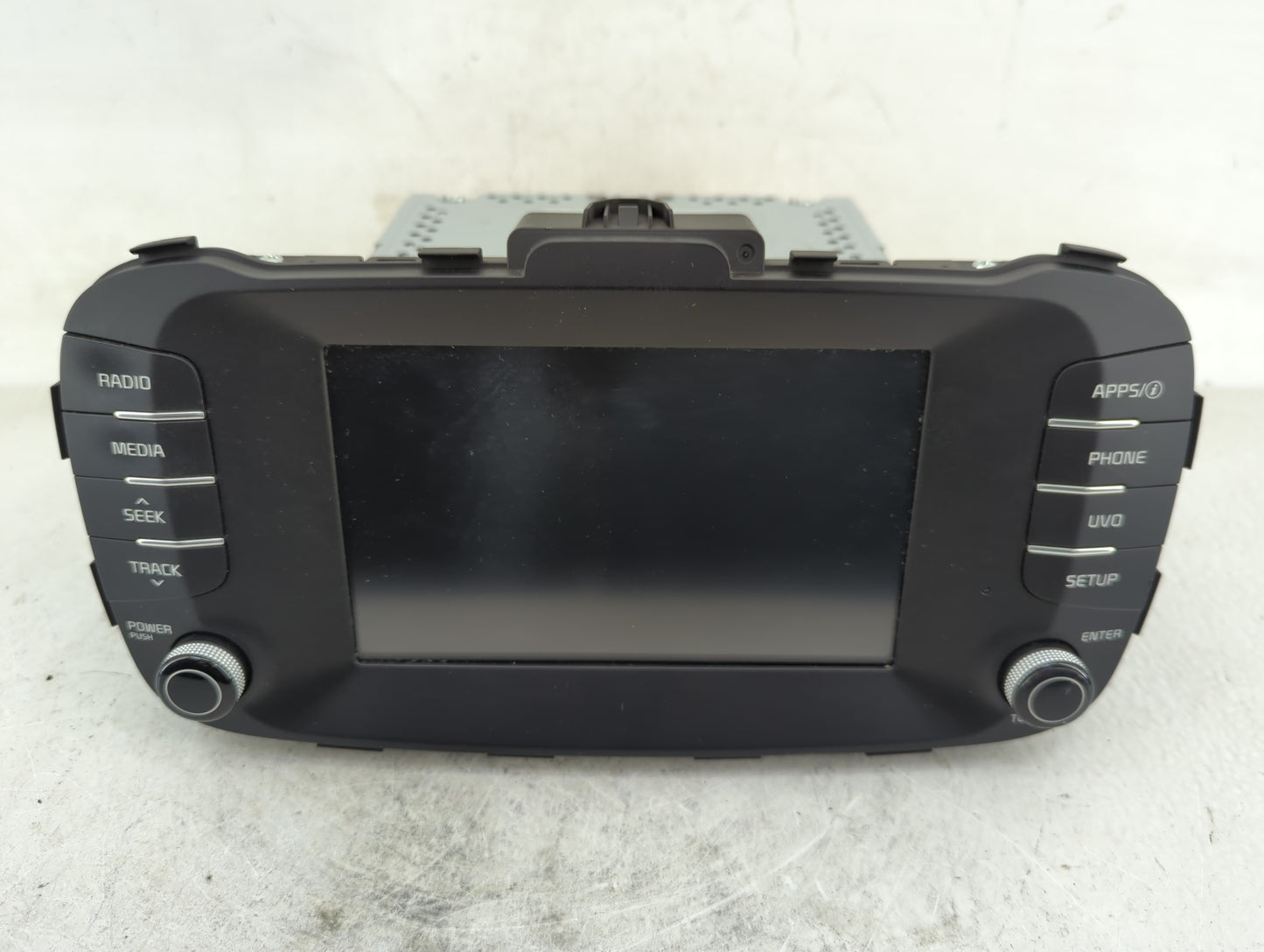 2017-2019 Kia Soul Radio AM FM Cd Player Receiver Replacement P/N:96160-B2310CA Fits Fits 2017 2018 2019 OEM Used Auto Parts