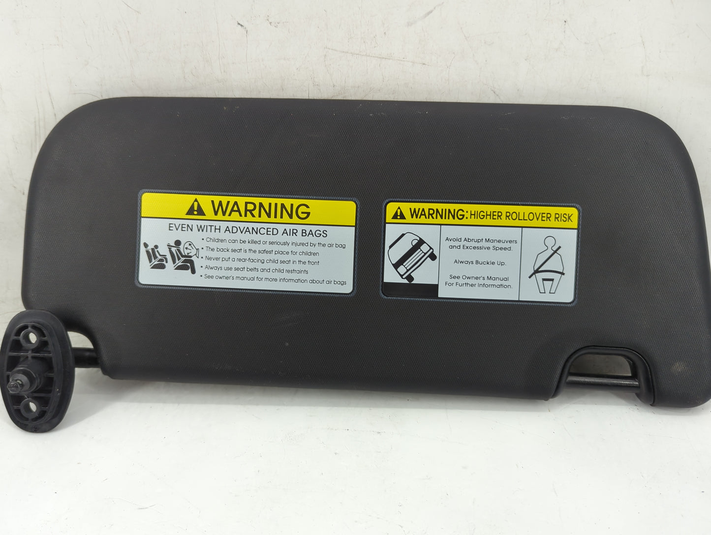 2014-2019 Kia Soul Sun Visor Shade Replacement Driver Left Mirror Fits Fits 2014 2015 2016 2017 2018 2019 OEM Used Auto Part