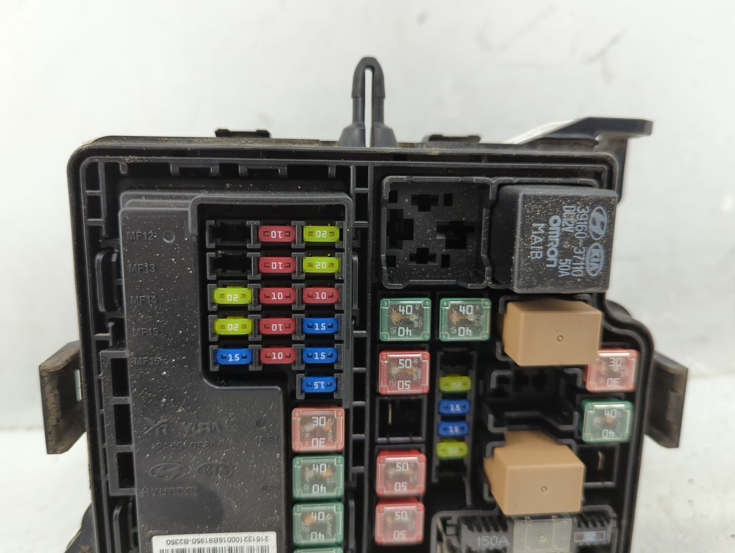 2017-2019 Kia Soul Fusebox Fuse Box Panel Relay Module P/N:91950-B2350 Fits Fits 2017 2018 2019 OEM Used Auto Parts - Oemuse