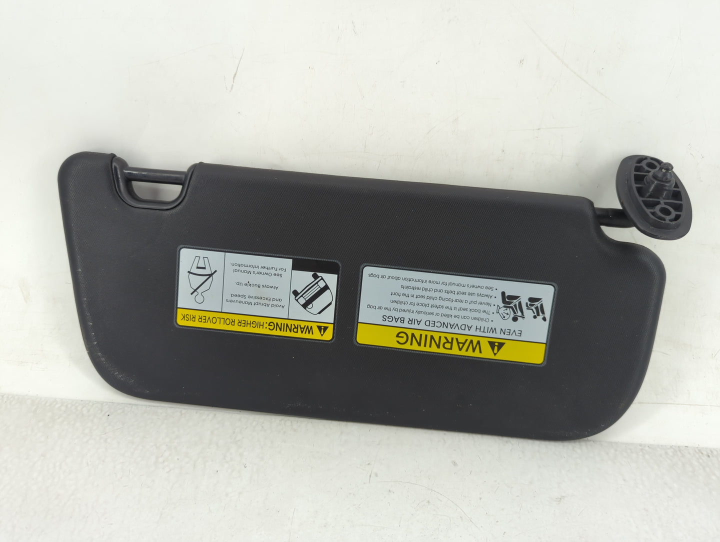 2014-2019 Kia Soul Sun Visor Shade Replacement Passenger Right Mirror Fits Fits 2014 2015 2016 2017 2018 2019 OEM Used Auto 