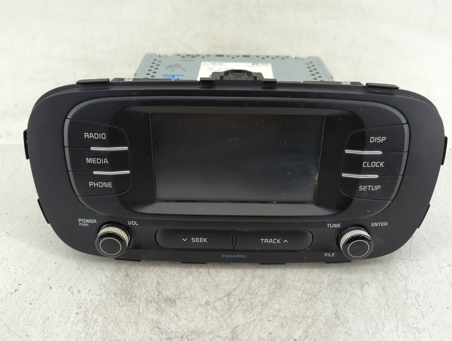 2017 Kia Soul Radio AM FM Cd Player Receiver Replacement P/N:96180-B2960CA AC614-1526N Fits OEM Used Auto Parts - Oemusedaut