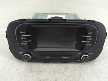 2017 Kia Soul Radio AM FM Cd Player Receiver Replacement P/N:96180-B2960CA AC614-1526N Fits OEM Used Auto Parts - Oemusedaut
