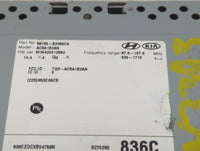 2017-2019 Kia Soul Radio AM FM Cd Player Receiver Replacement P/N:96180-B2360CA ACBA1B2AN, TQ8-ACBA1B2AN Fits Fits 2017 2018