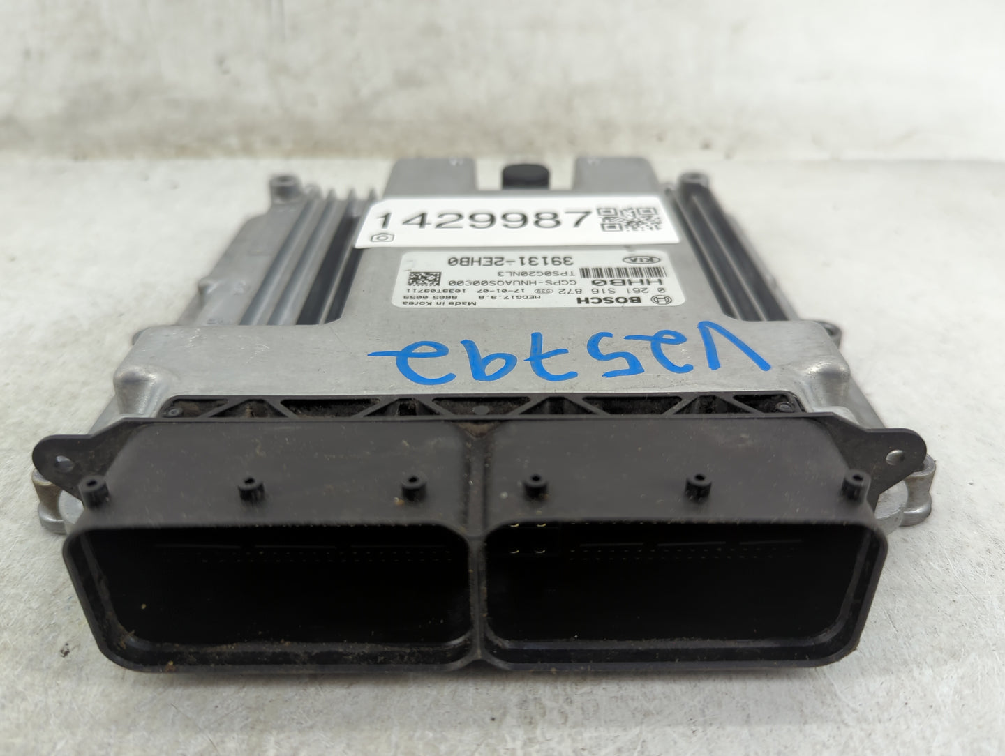 2017 Kia Soul PCM Engine Control Computer ECU ECM PCU OEM P/N:TPS0G20NL3 0261S16872, 39131-2EHB0 Fits OEM Used Auto Parts - 
