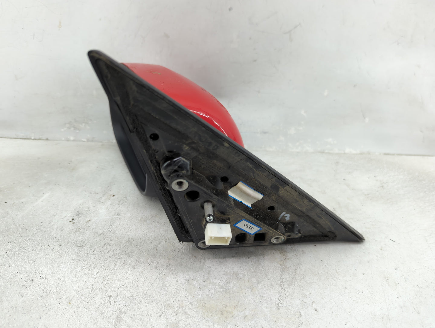 2014-2019 Kia Soul Driver Left Side View Power Door Mirror Red - Oemusedautoparts1.com