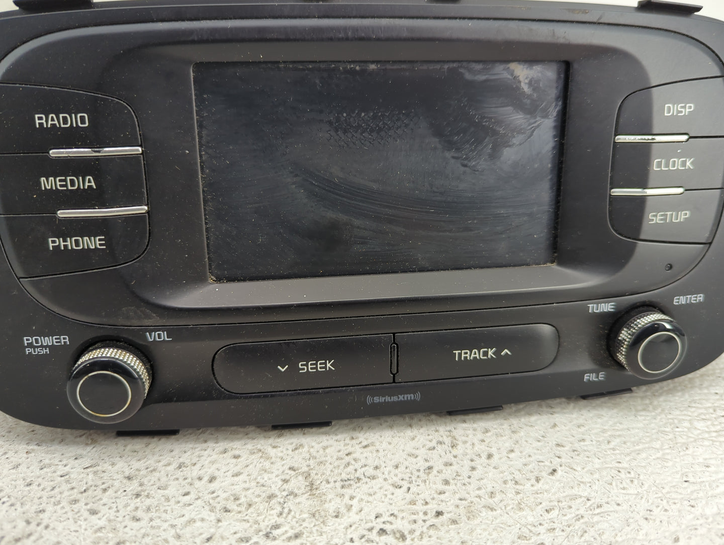 2017-2019 Kia Soul Radio AM FM Cd Player Receiver Replacement P/N:96160-B2360CA ACBA1B2AN, TQ8-ACBA1B2AN Fits Fits 2017 2018