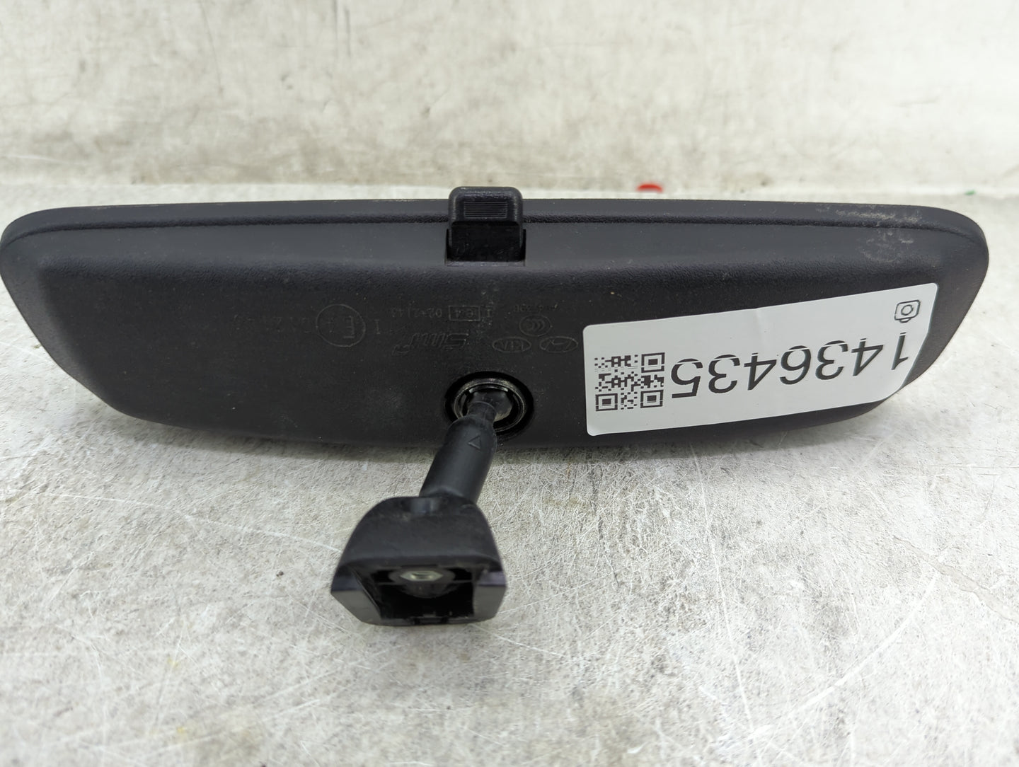 2010-2021 Kia Soul Interior Rear View Mirror Replacement OEM P/N:E1012143 Fits OEM Used Auto Parts - Oemusedautoparts1.com