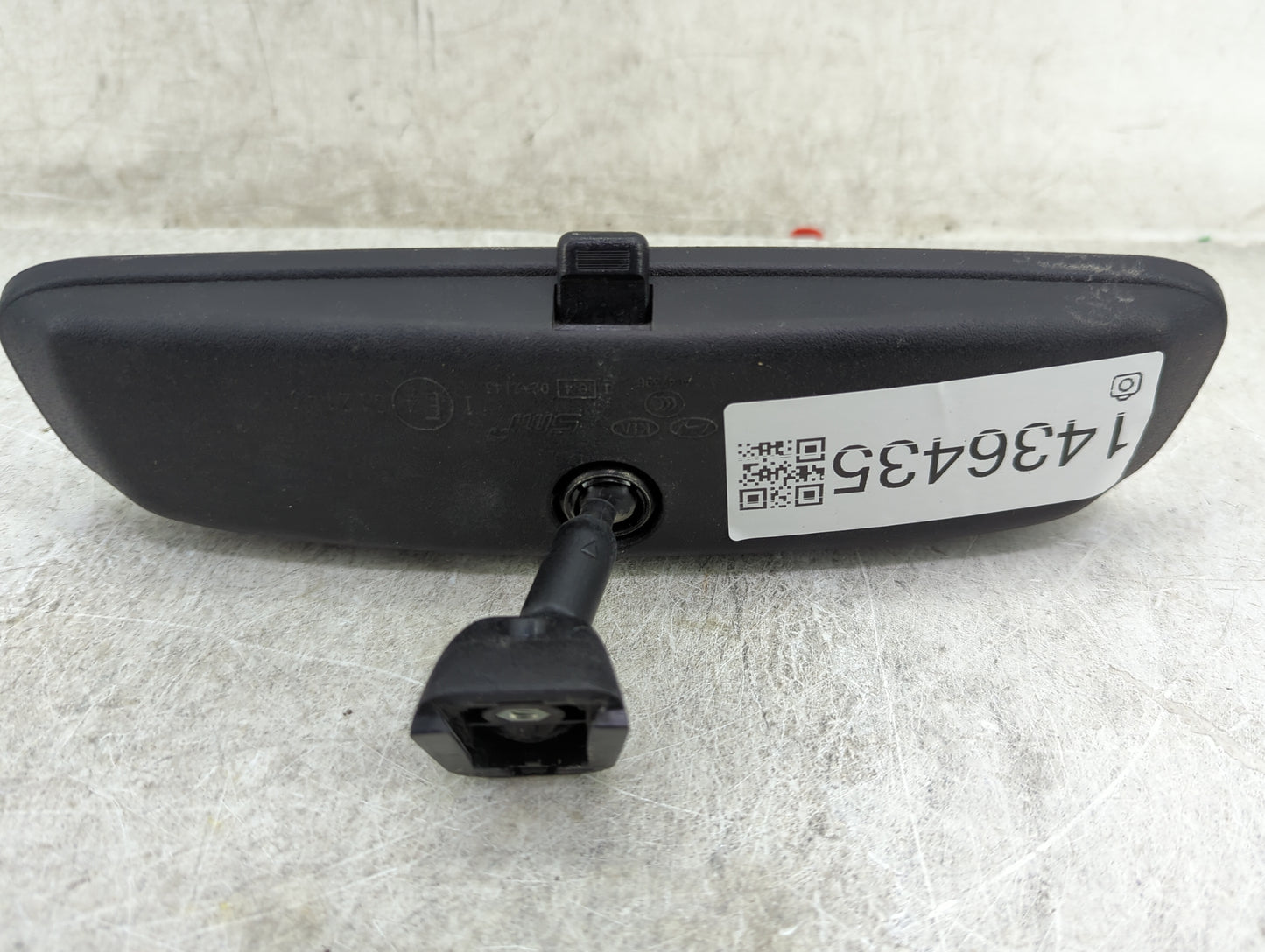 2010-2021 Kia Soul Interior Rear View Mirror Replacement OEM P/N:E1012143 Fits OEM Used Auto Parts - Oemusedautoparts1.com