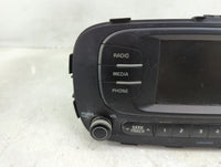2017-2019 Kia Soul Radio AM FM Cd Player Receiver Replacement P/N:96170-B2490CA Fits Fits 2017 2018 2019 OEM Used Auto Parts