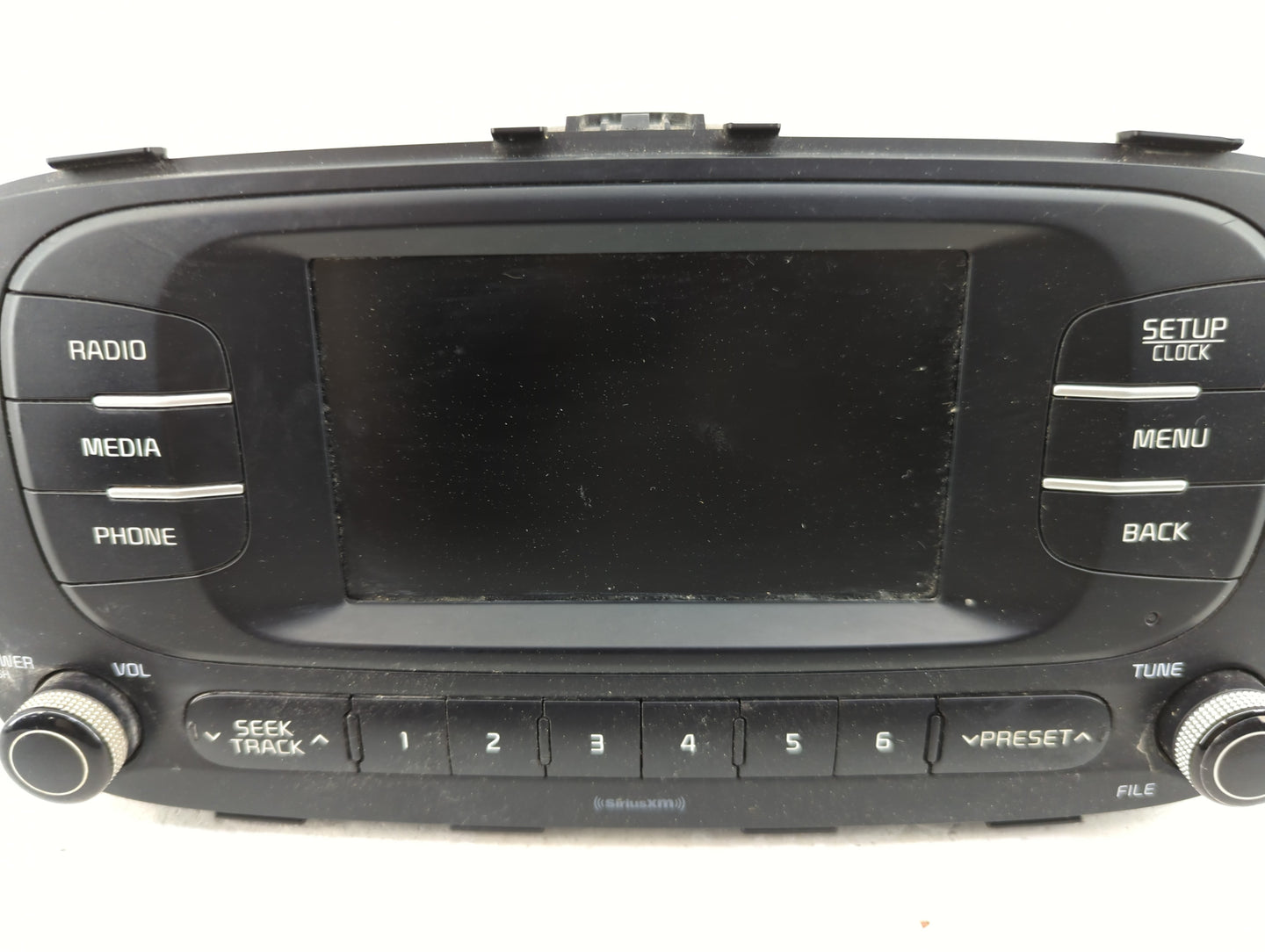 2017-2019 Kia Soul Radio AM FM Cd Player Receiver Replacement P/N:96170-B2490CA Fits Fits 2017 2018 2019 OEM Used Auto Parts