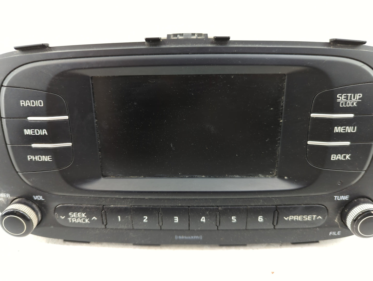 2017-2019 Kia Soul Radio AM FM Cd Player Receiver Replacement P/N:96170-B2490CA Fits Fits 2017 2018 2019 OEM Used Auto Parts