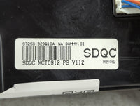2017 Kia Soul Climate Control Module Temperature AC/Heater Replacement P/N:97250-B2DQ1CA Fits OEM Used Auto Parts - Oemuseda