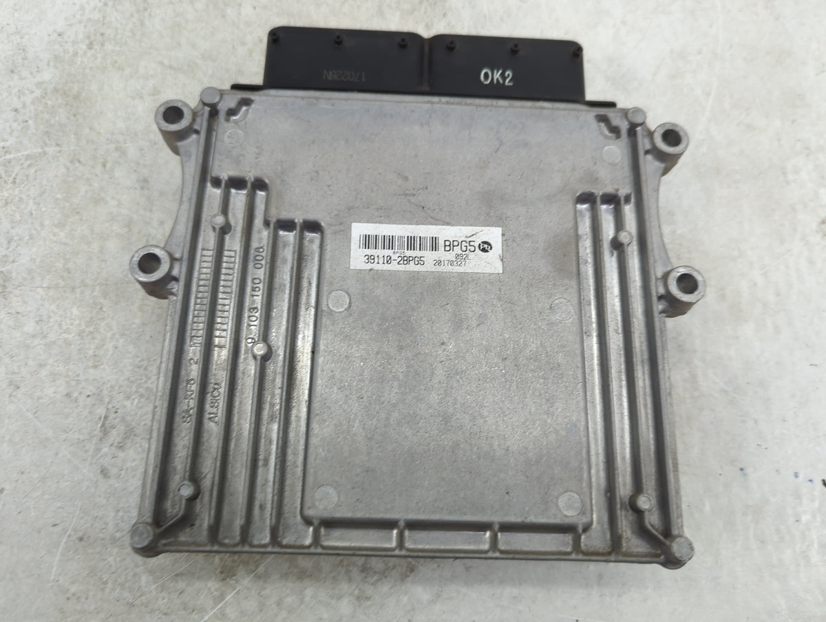 2017-2019 Kia Soul PCM Engine Control Computer ECU ECM PCU OEM P/N:39110-2BPG5 9003160092KH Fits 2017 2018 2019 OEM Used Aut