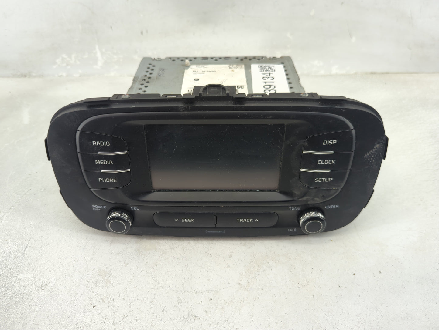 2017-2019 Kia Soul Radio AM FM Cd Player Receiver Replacement P/N:96180-B2360CA Fits Fits 2017 2018 2019 OEM Used Auto Parts
