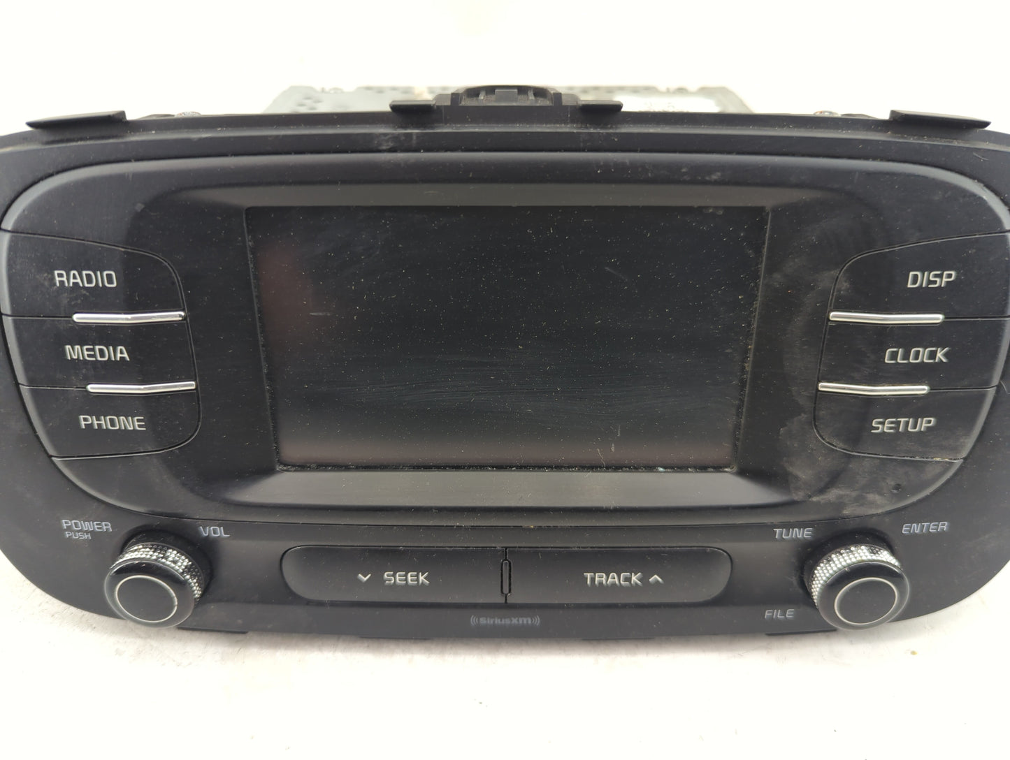 2017-2019 Kia Soul Radio AM FM Cd Player Receiver Replacement P/N:96180-B2360CA Fits Fits 2017 2018 2019 OEM Used Auto Parts