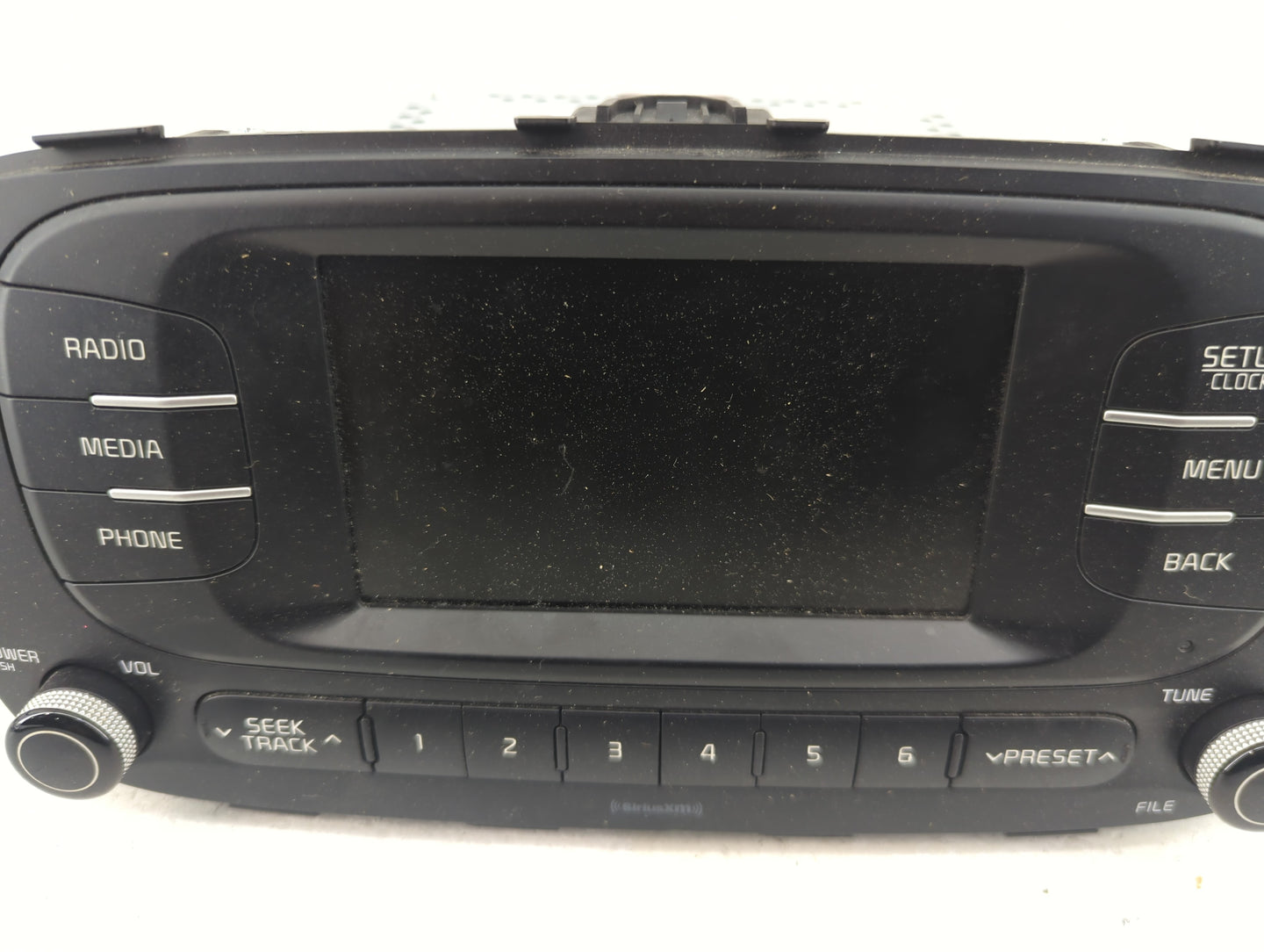 2017-2019 Kia Soul Radio AM FM Cd Player Receiver Replacement P/N:96170-B2490CA Fits Fits 2017 2018 2019 OEM Used Auto Parts