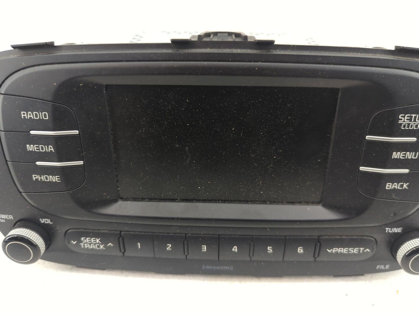 2017-2019 Kia Soul Radio AM FM Cd Player Receiver Replacement P/N:96170-B2490CA Fits Fits 2017 2018 2019 OEM Used Auto Parts