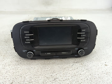 2017-2019 Kia Soul Radio AM FM Cd Player Receiver Replacement P/N:96180-B2360CA Fits Fits 2017 2018 2019 OEM Used Auto Parts
