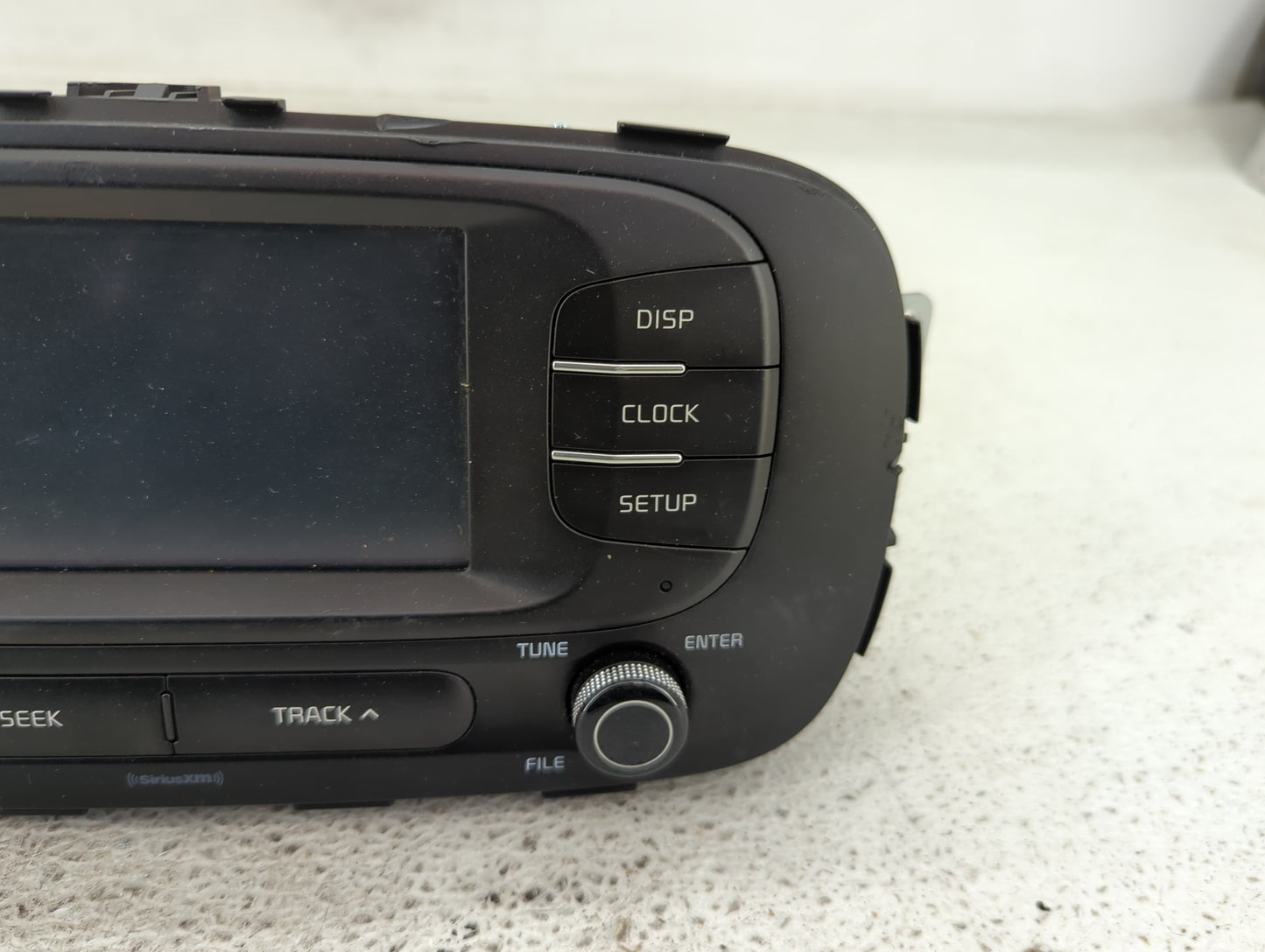 2017-2019 Kia Soul Radio AM FM Cd Player Receiver Replacement P/N:96180-B2360CA Fits Fits 2017 2018 2019 OEM Used Auto Parts