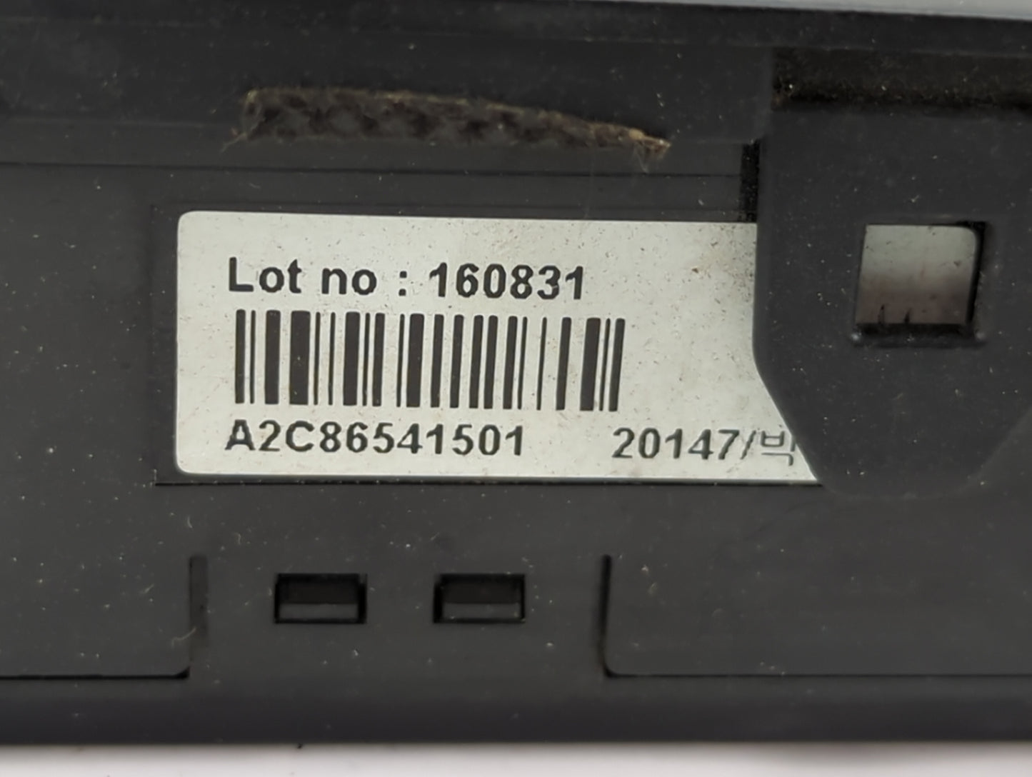 2017-2019 Kia Soul Climate Control Module Temperature AC/Heater Replacement P/N:A2C86541501 Fits Fits 2017 2018 2019 OEM Use