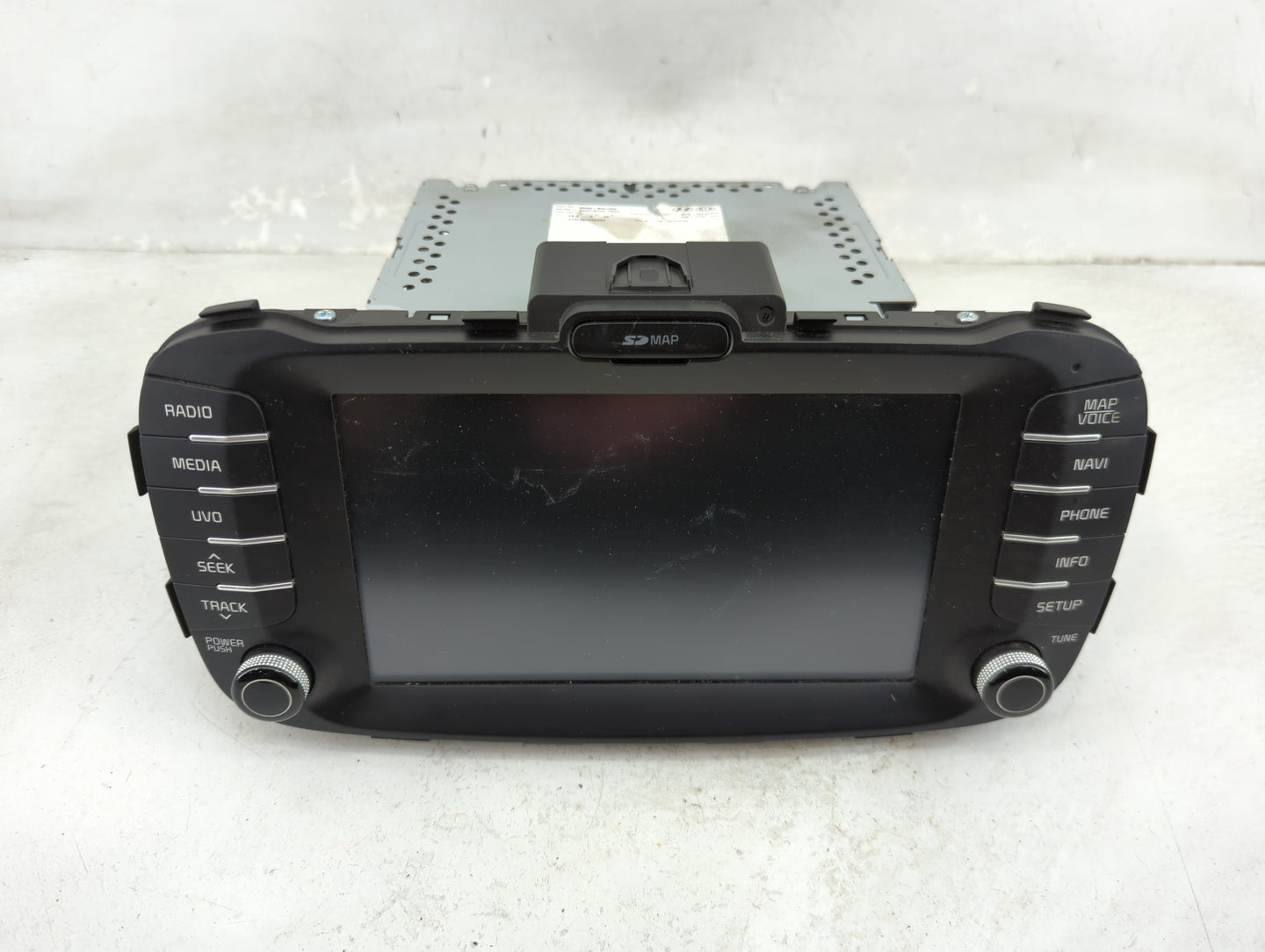 2017 Kia Soul Radio AM FM Cd Player Receiver Replacement P/N:96560-B2410CA AVC31B2AN, TQ8-AVC31B2AN, D3566 61050 Fits OEM Us