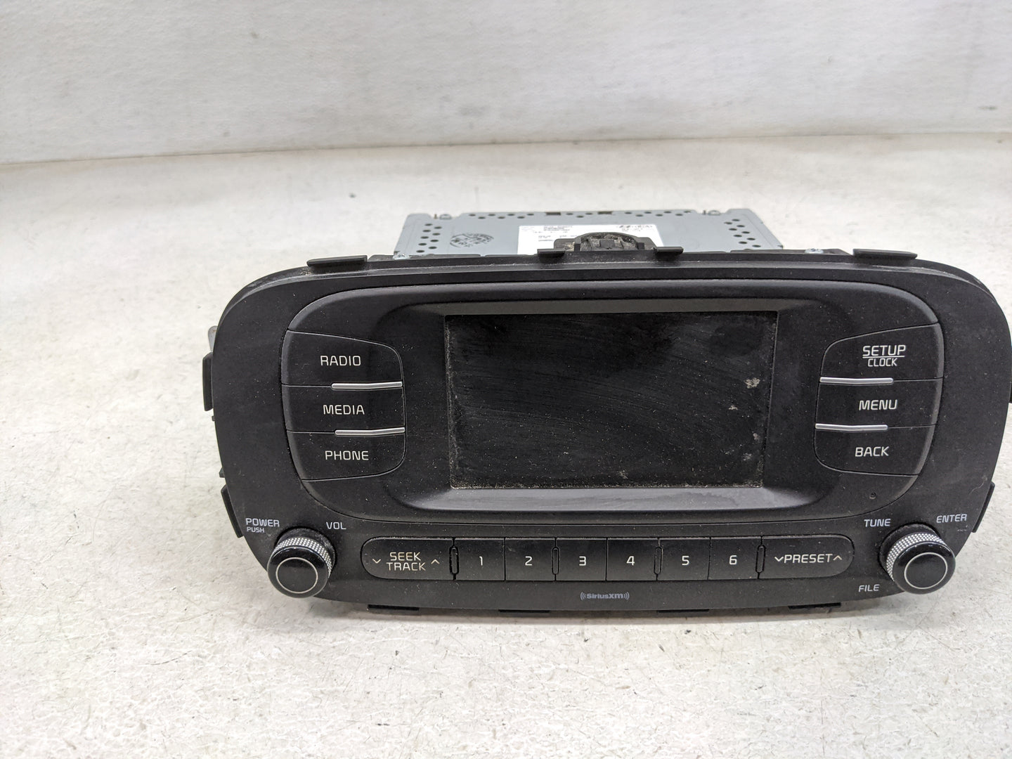 2017-2019 Kia Soul Radio AM FM Cd Player Receiver Replacement P/N:96170-B2490CA ACBA2B2AN, TQ8-ACBA2B2AN Fits Fits 2017 2018