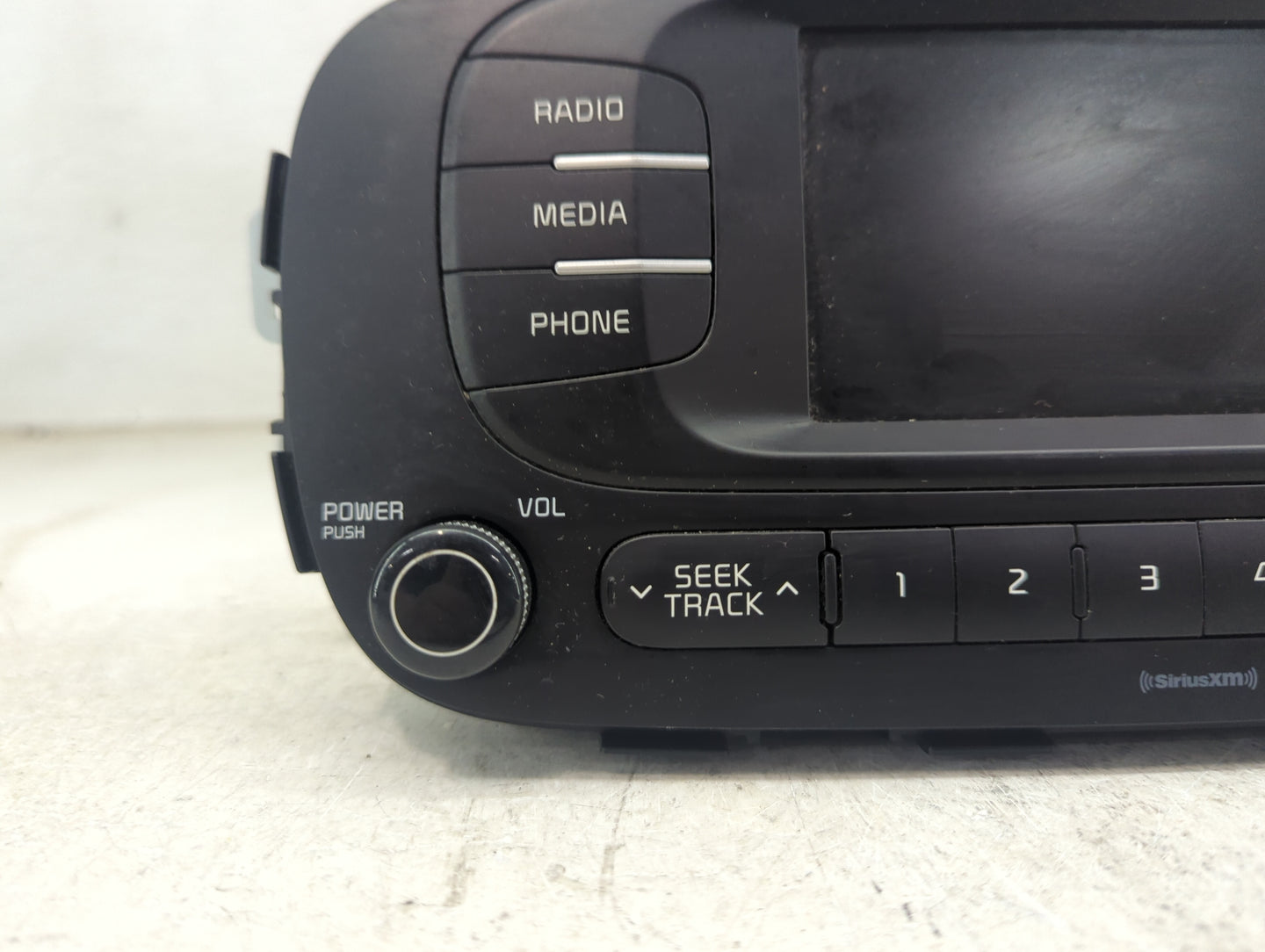 2017-2019 Kia Soul Radio AM FM Cd Player Receiver Replacement P/N:96170-B2490CA ACBA2B2AN Fits Fits 2017 2018 2019 OEM Used 