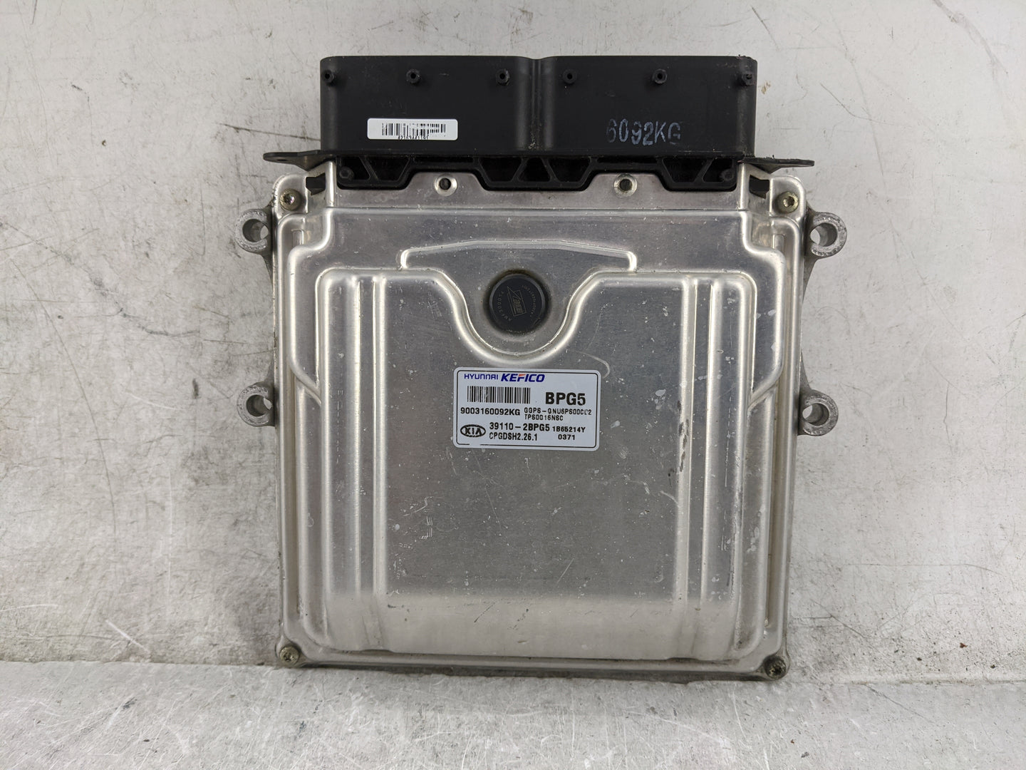 2017-2019 Kia Soul PCM Engine Control Computer ECU ECM PCU OEM P/N:39110-2BPG5 9003160092KG, CPGDSH2.26.1 Fits Fits 2017 201