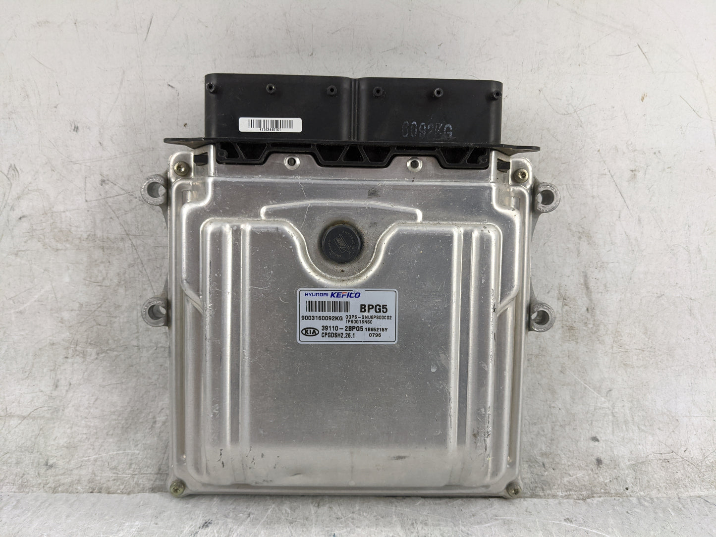 2017-2019 Kia Soul PCM Engine Control Computer ECU ECM PCU OEM P/N:39110-2BPG5 9003160092KG Fits Fits 2017 2018 2019 OEM Use