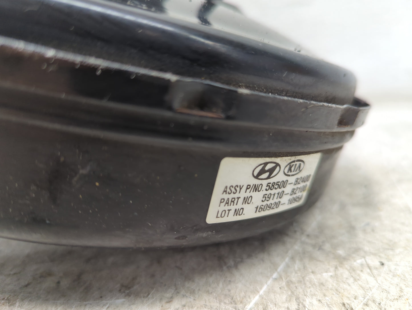 2017-2019 Kia Soul Power Brake Booster Oem 1489979 - Oemusedautoparts1.com