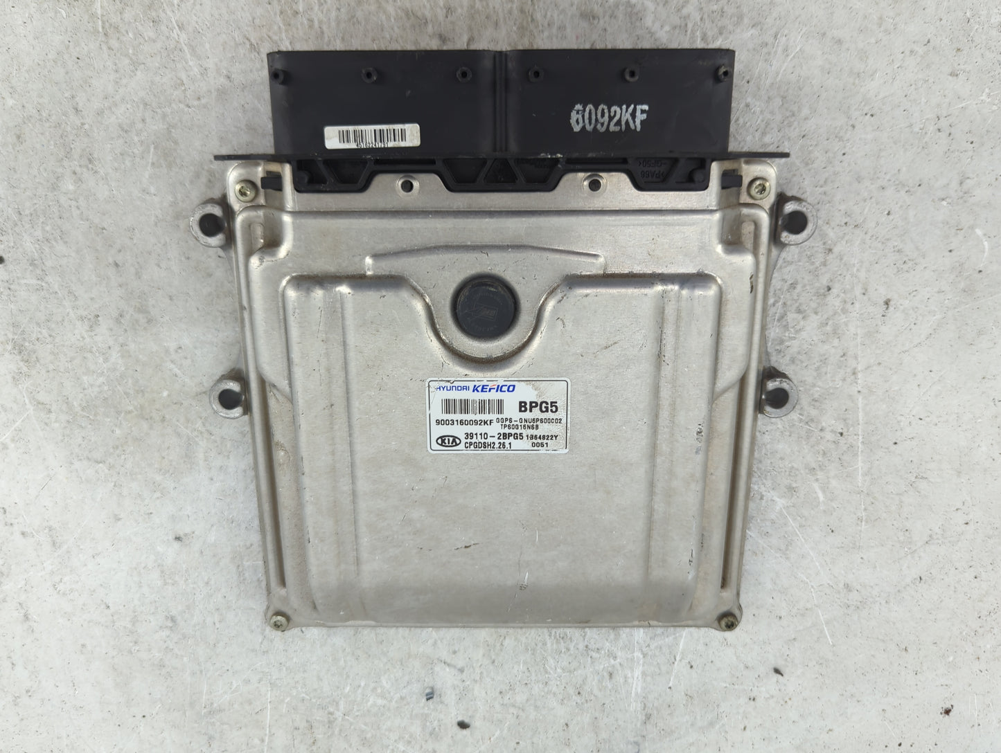 2017-2019 Kia Soul PCM Engine Control Computer ECU ECM PCU OEM P/N:39110-2BPG5 9003160092KF Fits Fits 2017 2018 2019 OEM Use