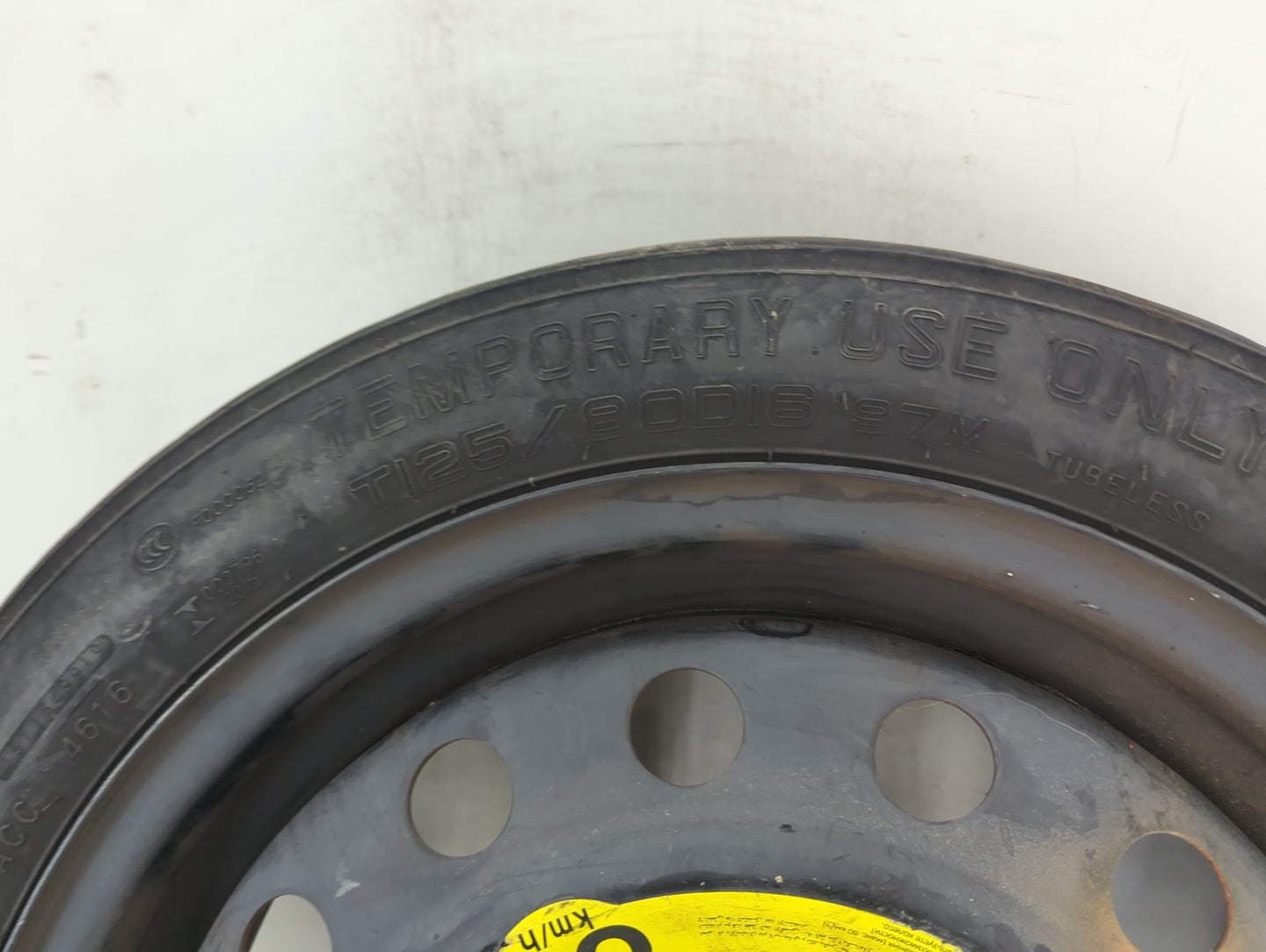 2014-2022 Kia Soul Spare Donut Tire Wheel Rim Oem 1490757 - Oemusedautoparts1.com