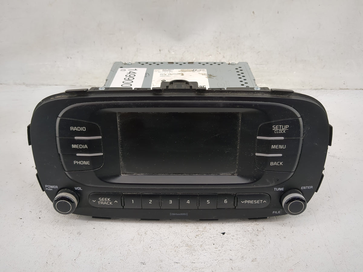 2017-2019 Kia Soul Radio AM FM Cd Player Receiver Replacement P/N:96170-B2490CA ACBA2B2AN, TQ8-ACBA2B2AN Fits Fits 2017 2018