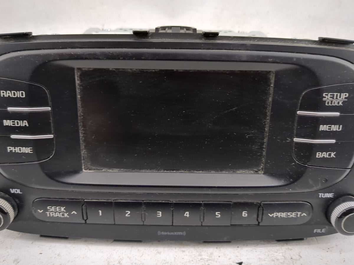 2017-2019 Kia Soul Radio AM FM Cd Player Receiver Replacement P/N:96170-B2490CA ACBA2B2AN, TQ8-ACBA2B2AN Fits Fits 2017 2018