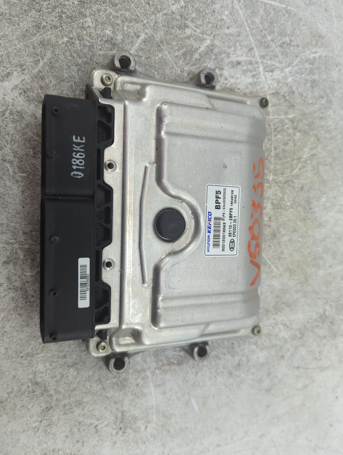 2017-2019 Kia Soul PCM Engine Control Computer ECU ECM PCU OEM P/N:39110-2BPF5 9001200186KE, CPEGD2.20.1 Fits Fits 2017 2018